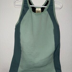 Patagonia size Small green athletic  tank